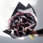 Букет 15 винных калл